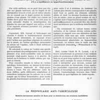 1557 - Page 1514 - Partie scientifique. Travaux originaux. Le laboratoire et le praticien. L’interférométrie en clinique, D’après les travaux de MM. Weissenbach et Durupt, de M. R. Levent, et ceux de M. Girard. La valeur des renseignements fournis par l’interférométrie / La prophylaxie anti-tuberculeuse