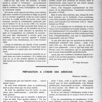 1576 - Page 1533 - Partie professionnelle, Hygiène, Assistance, Mutualité, Intérêts corporatifs, Variétés. Travaux originaux. Assistance médicale gratuite. Accouchement urgent la nuit, dans une roulotte de romanichel. Quelle est la commune qui doit payer ? [Dr Paul Boudin] / Préparation à l’ordre des médecins [Dr Jean]