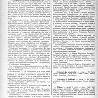 1587 - Page 1544 - Partie professionnelle, Hygiène, Assistance, Mutualité, Intérêts corporatifs, Variétés. Faculté de médecine de Paris. Enseignement et actes de la Faculté
