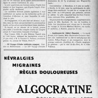 1610 - Page XI-1567 - Dernières nouvelles. Association française d’urologie / Conférences de l’Hôtel Chambôn
