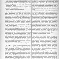 1623 - Page 1580 - Partie scientifique. Travaux originaux. Clinique Urologique. Appendicite aiguë et volvulus intestinal, par George Pascalis