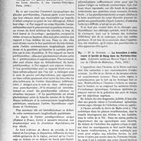 1641 - Page 1598 - Partie scientifique. L’actualité scientifique. Les Thèses. Du traitement des nioflisme chez le chien, pirun extractif des tumeurs (voie buccale et applications locales, d ; doses faibles et fractionnées), par Dr Duporge, Imprimerie toulousaine / Étude sur l’anatomie chirurgicale des glandes parathyroïdes, par Dr A. Folliasson, (Librairie Louis Arnette, Paris,. 1932) / La brucellose à mélitocoque et bacille de Bang dans les Pyrénées-Orientales par Dr A. Guerre, (Librairie médicale Marcel Vigné, Paris, 1932)