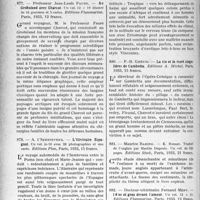 1649 - Page 1606 - Partie professionnelle, Hygiène, Assistance, Mutualité, Intérêts corporatifs, Variétés. Travaux originaux. La page sans médecine