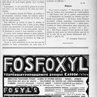 1664 - Page LXI-1621 - Correspondance. Application du tarif des accidents du travail. Réductions de luxations diverses de doigts, la nuit