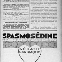 1674 - Page VII-1631 - Dernières nouvelles. Hommage de la Ville de Paris au Corps médical des hôpitaux / Au Salon des artistes français / UMFIA ou Union médicale latine