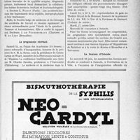 1680 - Page XIII-1637 - A travers l’officiel. la XIIIe session des Journaux médicales de Bruxelles. Le programme scientifique / Le programme récréatif / La Journal d’Ostende