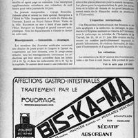 1681 - Page 1638-XIV - A travers l’officiel. la XIIIe session des Journaux médicales de Bruxelles. La Journal d’Ostende / Renseignements. — Commodités. — Avantages / L’exposition internationale / Les cotisations