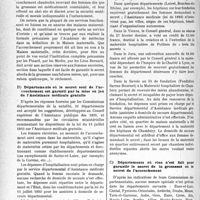 1721 - Page 1678 - Partie professionnelle, Hygiène, Assistance, Mutualité, Intérêts corporatifs, Variétés. Comptes rendus, documents, pièces officielles. Les maternités secrètes. Départements où des établissements spéciaux garantissent le secret de la grossesse et de l’accouchement / Départements où le secret seul de l’accouchement est garanti par la mise en jeu de l’Assistance médicale gratuite / Départements où rien n'est fait pour garantir le secret de la grossesse ou le secret de l’accouchement