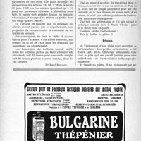 1727 - Page 1684-LVI - A travers l’officiel. Réquisition pour examen mental / Correspondance. Application du tarif des accidents du travail. Arthrotomie d’une petite articulation