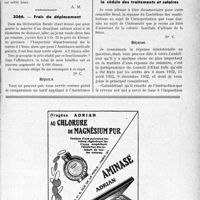 1732 - Page LXI-1689 - Correspondance. Fiscalité. Amortissement des frais d’installation / Frais de déplacement / Traitements fixes. Imposition à la cédule des traitements et salaires