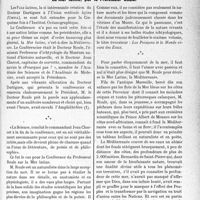 1750 - Page 1707 - Propos du jour. La dernière Conférence des Voix latines. La Mer latine, par le Professeur Roule