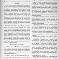 1775 - Page 1732 - Partie scientifique. L’actualité scientifique. Les Société Savantes. Paris. Société des Chirurgiens de Paris, Séance du 3 février 1933. Contribution à l’étude de la valeur dela néphro-pyélographie intra-veineuse pour les explorations urologiques / Technique de la gastro-suspension par le procédé de Lambret / Hématocèle par rupture d’un fibrome géant du corps utérin, après torsion en masse de l’isthme / Endométriome de l’ombilic / Résection large de la corne utérine droite pour grossesse interstitielle. Grossesse normale consécutive / Société de Prophylaxie