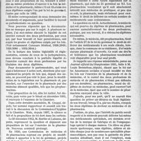1782 - Page 1739 - Partie professionnelle, Hygiène, Assistance, Mutualité, Intérêts corporatifs, Variétés. Travaux originaux. Chronique. Proposition de loi contre l’exercice cumulé de la médecine et de la pharmacie