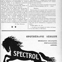 1804 - Page LXV-1761 - A travers l’officiel. A quel âge peut exercer un pharmacien diplômé ? / Correspondance. Assurances sociales. Malade incapable de payer comptant. Refus de payement par la caisse