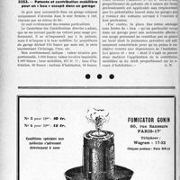 1813 - Page 1770-LXXIV - Correspondance. Fiscalité. Les charges comprises dans le prix d’un bail ne sont pas déductibles pour le calcul de la patente / Patente et contribution mobilière pour un « box » occupé dans un garage
