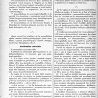 1831 - Page 1788 - Partie scientifique. Travaux originaux. Le praticien et la neuro-psychiatrie infantile. L'Assistance aux enfants arriérés, par le Docteur Gilbert Robin. Consultations de neuro-psychiatrie infantile / Arriération mentale