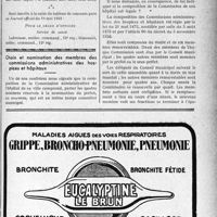 1878 - Page LXIII-1835 - A travers l’officiel. Tableau de concours pour la légion d’honneur. Réserves. Service de santé des troupes coloniales. Médecins / Choix et nomination des membres des commissions administratives des hospices et hôpitaux