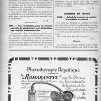 1885 - Page 1842-LXX - Correspondance. Fiscalité. Composition de la commission consultative / Les versements pour la retraite mutuelle du combattant sont déductibles des recettes professionnelles / Accidents du travail. Calcul de la rente en matière d’accidents du travail