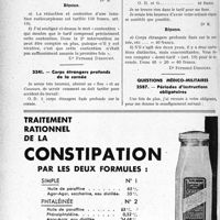 1887 - Page 1844-LXXII - Correspondance. Application du tarif des accidents du travail. Luxation radiocarpienne / Corps étrangers profonds de la cornée / Questions médico-militaires. Périodes d’instructions obligatoires
