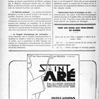 1897 - Page 1854-X - Dernières nouvelles. La Fédération nationale des médecins du front / Le Caducée normand / Le Congrès international des infirmières. / Hôpital Saint-Louis de Boulogne-sur-Mer / Tarif des soins aux pensionnés de guerre