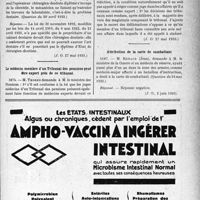 1900 - Page XIII-1857 - A travers l’officiel. Réponses des ministres aux questions des parlementaires. Un cabinet dentaire peut appartenir à un non-diplômé / Le médecin membre d’un Tribunal des pensions peut être expert près de ce tribunal / Attribution de la carte de combattant