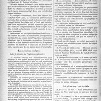 1917 - Page 1874 - Partie scientifique. Travaux originaux. Clinique médicale. Les assises nationales de l'assemblée française de médecine générale, par G. Blechmann. Session consacrée à la Sérothérapie préventive antitétanique. L’efficacité du sérum et la vaccination antitétanique / Les accidents sériques / Le sérum par voie rectale