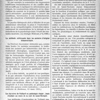 1923 - Page 1880 - Partie scientifique. L’actualité scientifique. La Presse. Remarques sur quelques essais de physiologie pathologique en psychiatrie [(La Biologie Médicale, n° 2, 1933)] / La méthode sclérosante dans les anémies d’origine hémorroïdaire [(Journal de médecine de Bordeaux, 10 mars 1933)] / Les épreuves de Volhard en pathologie rénale ; leurs résultats au cours de la cure de Saint-Nectaire [(Annales de la Société d’hydrologie de Paris, n° 7, année 1932-1933)]