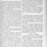 1932 - Page 1889 - Partie professionnelle, Hygiène, Assistance, Mutualité, Intérêts corporatifs, Variétés. Travaux originaux. Accidents du travail. Refus d'opération par la victime [Dr Paul Boudin]