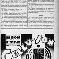 1952 - Page LXI-1909 - Correspondance. Fiscalité. Déduction des primes d’assurance-vie / Base et point de départ de la patente