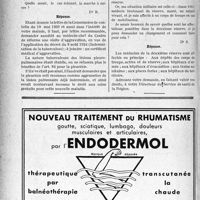 1955 - Page 1912-LXIV - Correspondance. Questions médico-militaires. Aggravation d’infirmité Demande d’augmentation de pension / affectations des médecins de la 2e réserve
