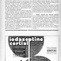 1963 - Page 1920-VIII - Dernières nouvelles. IIIe V. E. M. Cardio-vasculaire / Agrégation des Facultés de médecine / Société amicale des médecins alsaciens