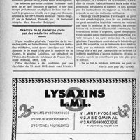 1969 - Page 1926-XIV - A travers l’officiel. Notre XVIIIe croisière médicale franco-belge. Norvège - Spitzbergen - Glaces - Islande Féroé - Orcades / Exercice de la médecine civile par des médecins militaires