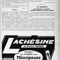 2008 - Page XLIX-965 - Correspondance. Application du tarif des soins aux pensionnés de guerre. La consultation « radiologique » est le « commentaire détaillé » que doit fournir le radiologue / Loi Armbruster. Son application immédiate. Médecin étranger non encore installé