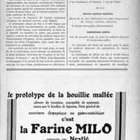 2030 - Page XIII-1985 - A travers l’officiel. Hygiène publique / Service sanitaire maritime / Sanatoriums publics