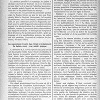 2043 - Page 1998 - Partie scientifique. L'Actualité scientifique. La Presse. Fracture de l’olécrâne : vissage, suture ou cerclage ? [(Journal de médecine de Bordeaux, 10 mars 1933)] / Les acquisitions récentes dans l’étude et le traitement du diabète sucré ; leur intérêt pratique [(Journal. des Praticiens de Lyon et du Sud-Est, février 1933)]
