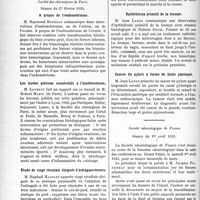 2047 - Page 2002 - Partie scientifique. L'Actualité scientifique. Les Sociétés Savantes. Paris. Jardins d’enfants, médecins et jardinières, (Soc. de Médecine de Paris ; 28-1-1933) / Société des chirurgiens de Paris. Séance du 17 février 1933 / Société odontologique de France. Séance du 1er avril 1933