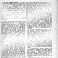 2066 - Page 2021 - Partie professionnelle, Hygiène, assistance, mutualité, intérêts corporatifs, variétés. Reportage professionnel. Nouvelles et Informations, (Voir les Dernières Nouvelles en tête des "Demi-Colonnes"). Parti social de la Santé publique. / Institut de technique sanitaire et hygiène des industries.