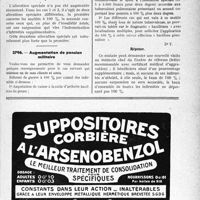 2072 - Page LI-2027 - Correspondance. Questions médico-militaires. Allocations spéciales aux pensionnés de guerre / Augmentation de pension militaire