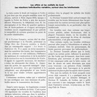 2092 - Page 2047 - Propos du jour. Les effets et les méfaits du bruit. Les réactions individuelles variables, surtout chez les intellectuels [J. Noir]