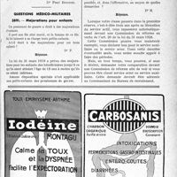 2144 - Page LXIII-2099 - Correspondance. Cession de clientèle. Cessions de clientèle et de maison de santé / Questions médico-militaires. Majorations pour enfants / Situation militaire d’un aJournalé
