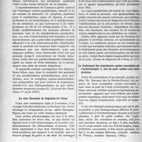 2175 - Page 2130 - Partie scientifique. L'actualité scientifique. La Presse. Le psoriasis et les parakératoses psoriasiformes [(Journal des Praticiens, 1er avril 1933)] / La cure thermale de Bagnoles-de-l’Orne [(Revue de Bagnoles-de-l’Orne, n° 117)] / Le traitement des neurotonies cardio-vasculaires par l’hydrothérapie à jets de petit calibre sous haute pression [(Gazette médicale de France, numéro thermal, 1933)]