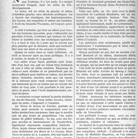 2189 - Page 2144 - Partie professionnelle, Hygiène, Assistance, Mutualité, Intérêts corporatifs, Variétés. Travaux originaux. Les salons. Le salon des Tuileries [Dr M. Vimont]