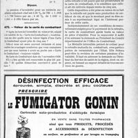 2206 - Page LVII-2161 - Correspondance. Questions médico-militaires. Pension de réforme d’un médecin auxiliaire / Valeur de la carte du combattant
