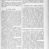 2234 - Page 2189 - Partie Scientifique. L'Actualité scientifique. La Presse. Les formes des brucelloses humaines [(LA Presse Médicale, 11 janvier 1933)] / Les levurides cutanées [(La Presse Médicale, 21 décembre 1932)] / L’acétylcholine dans la migraine ophtalmique [(La Presse Médicale, 24, décembre 1932)] / Insulinothérapie de l’anthrax en dehors du diabète [(Liège Médical, 18 décembre 1932)]