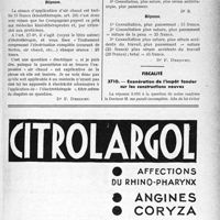 2264 - Page LV-2219 - Correspondance. Application du tarif des accidents du travail. A propos de l’application « d’air chaud » / Tarifications diverses / Fiscalité. Exonération de l’impôt foncier sur les constructions neuves