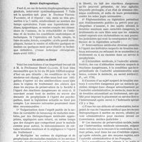 2293 - Page 2248 - Partie scientifique. L'actualité scientifique. La Presse. Hernie diaphragmatique [(Revue technique chirurgicale, mars-avril 1933)] / Les aliénés en liberté [(Annales de Médecine légale, avril 1933)]