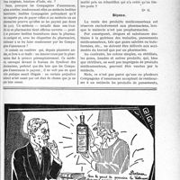 2322 - Page LIII-2277 - Correspondance. Accidents du travail. Remboursement à un médecin. Vente de produits pharmaceutiques utilisés pour les blessés du travail