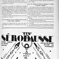 2336 - Page XI-2291 - A travers l’officiel. Arrêtés du ministre de l’Éducation nationale, en date du 19 juillet 1933, portant ouverture de concours pour des emplois de professeur suppléant et de chef de travaux à l’École préparatoire de médecine et de pharmacie d’Amiens et à l’École de plein exercice de médecine et de pharmacie de Nantes / Avis de vacance de poste de médecin-chef de service d’Asile public d’aliénés / Par décret en date du 17 juillet 1933, sont promus dans l’ordre national de la Légion d’honneur (ministère de la Santé publique) / Avis de vacance de postes de directeur de bureau municipal d’hygiène