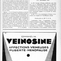 2338 - Page XIII-2293 - A travers l’officiel. Réponses des ministres aux questions des parlementaires. Raisons pour lesquelles la patente continue à être perçue sur les locaux d’habitation / Assurances sociales. Reprise des versements après un accouchement / 26e Voyage d’études médicales aux stations de cure des Alpes