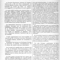 2361 - Page 2316 - Partie scientifique. L’actualité scientifique. Les Congrès. Les Journaux médicales de Bruxelles, (suite)